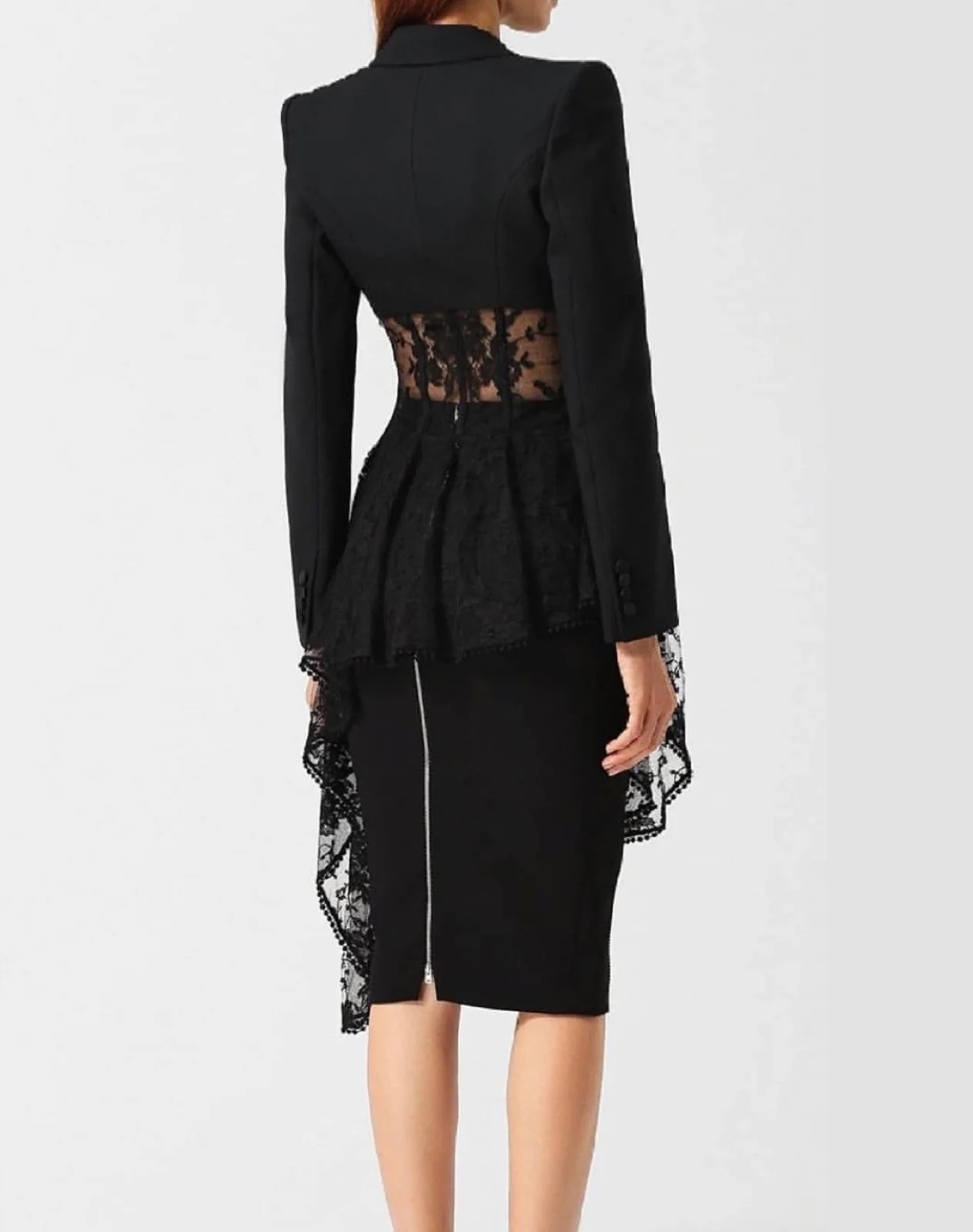 Chantilly Asymmetric Blazer - Image 4