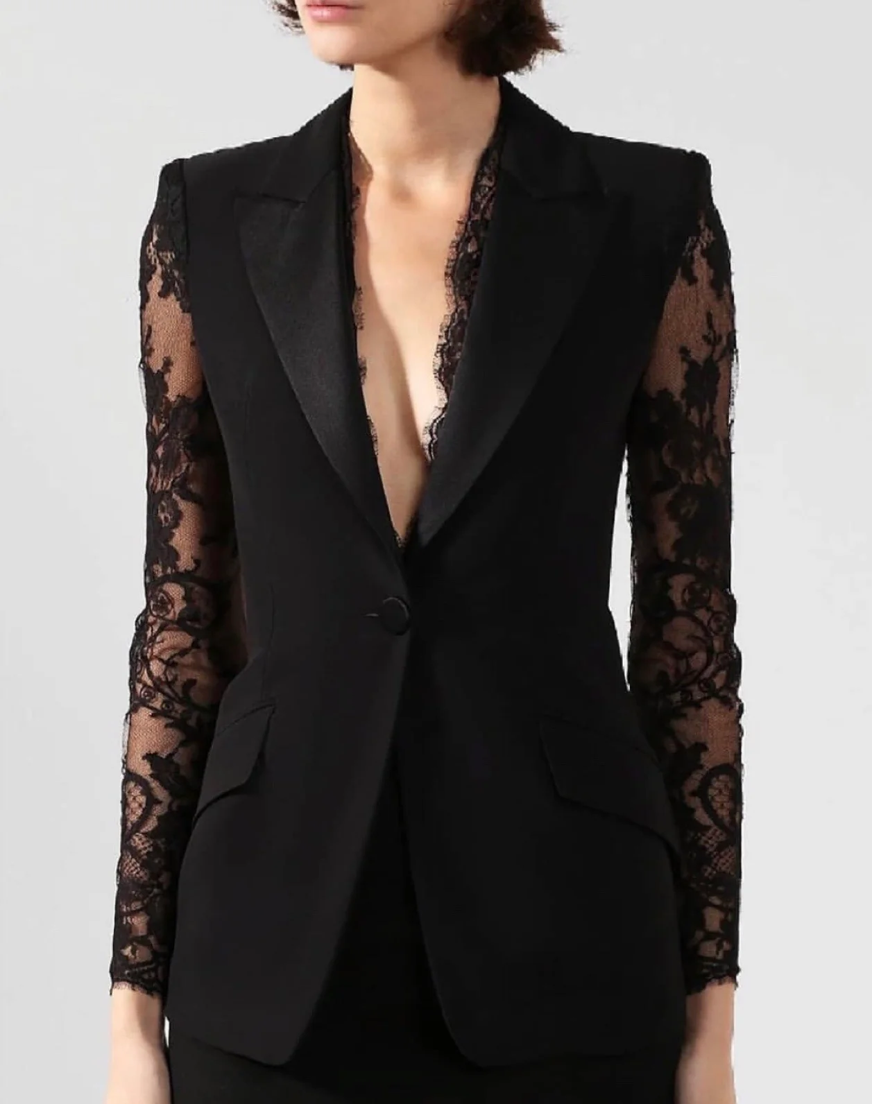 Chantilly Sleeves Blazer - Image 4