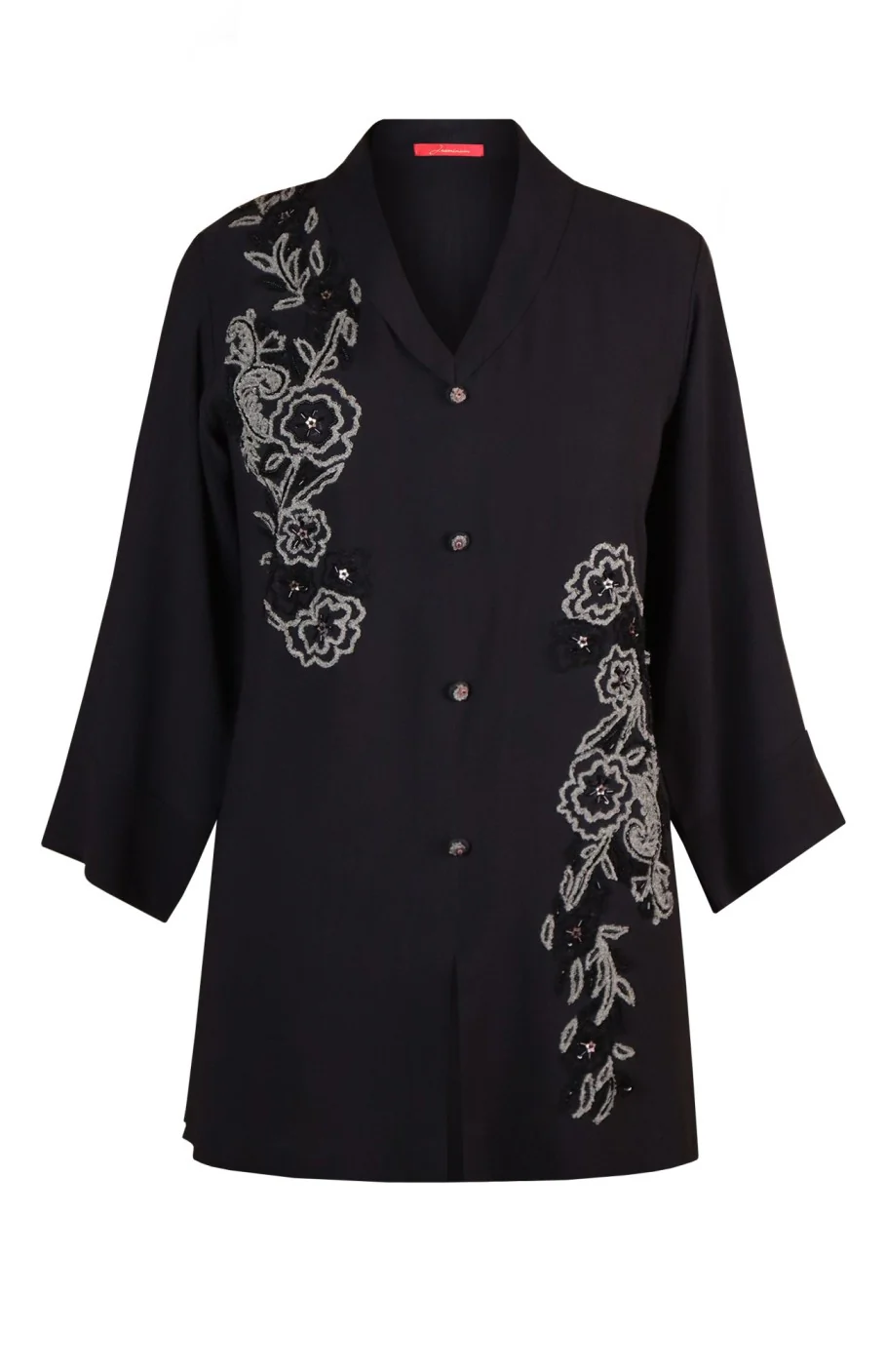 Georgette Top With Aari Embroidery - Image 5